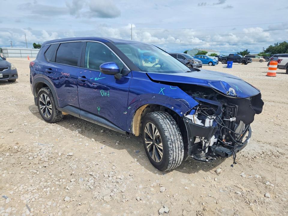 2022 Nissan Rogue VIN 5N1BT3BB5NC674629 COPART salvage auction — FRONT END, Tx - Salvage Vehicle Title, sold $4,250 on 2026-07-02 (photo 4)