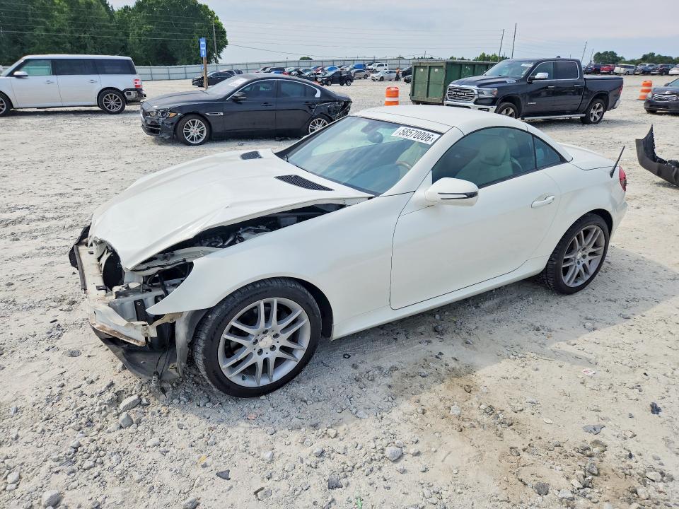 2009 Mercedes-benz Slk-klasse VIN WDBWK54F09F192402 COPART salvage auction — FRONT END, Ga - Cert Of Title-Salvage, sold $500 on 2026-08-03 (photo 1)