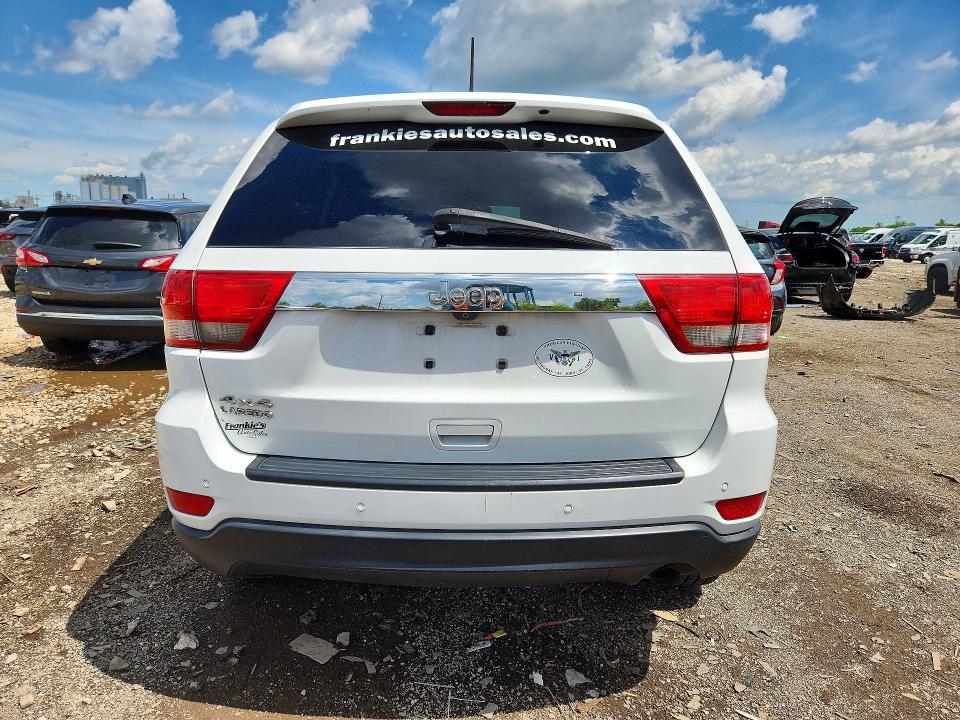 2013 Jeep VIN 1C4RJFAG8DC642232 COPART salvage auction — SIDE, Il - Salvage Certificate, sold $1,600 on 2026-07-31 (photo 6)