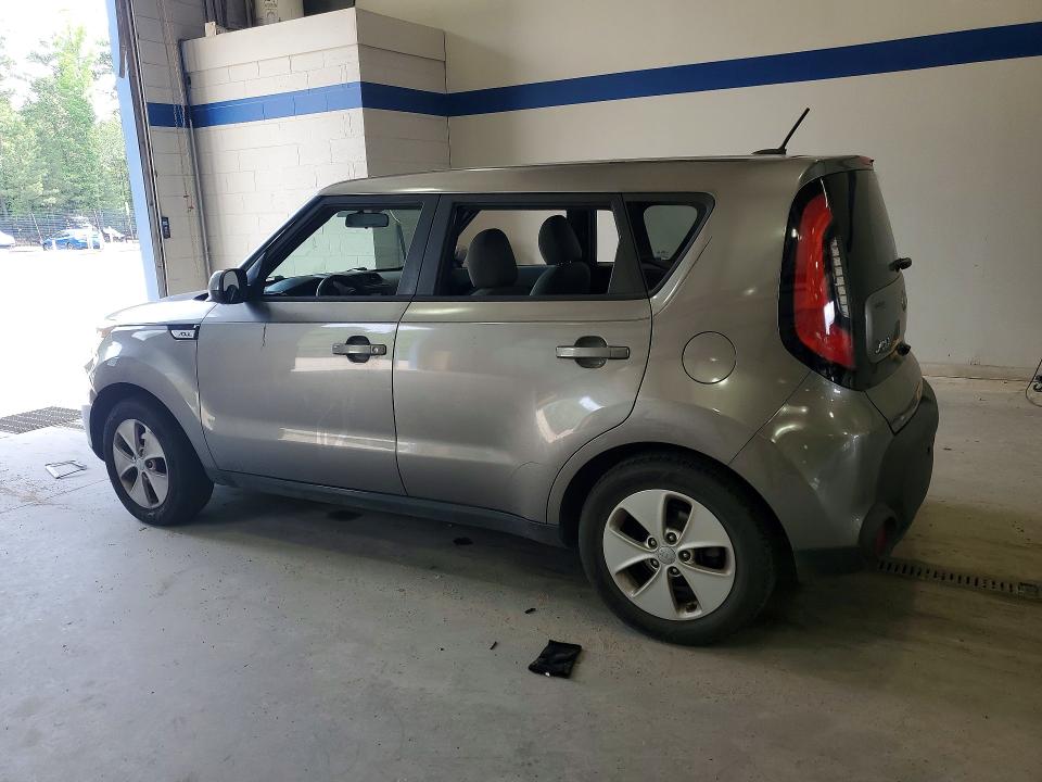 2015 Kia Soul VIN KNDJN2A27F7130424 COPART salvage auction — VANDALISM, Va - Cert Of Title - Salvage, sold $825 on 2026-07-31 (photo 2)