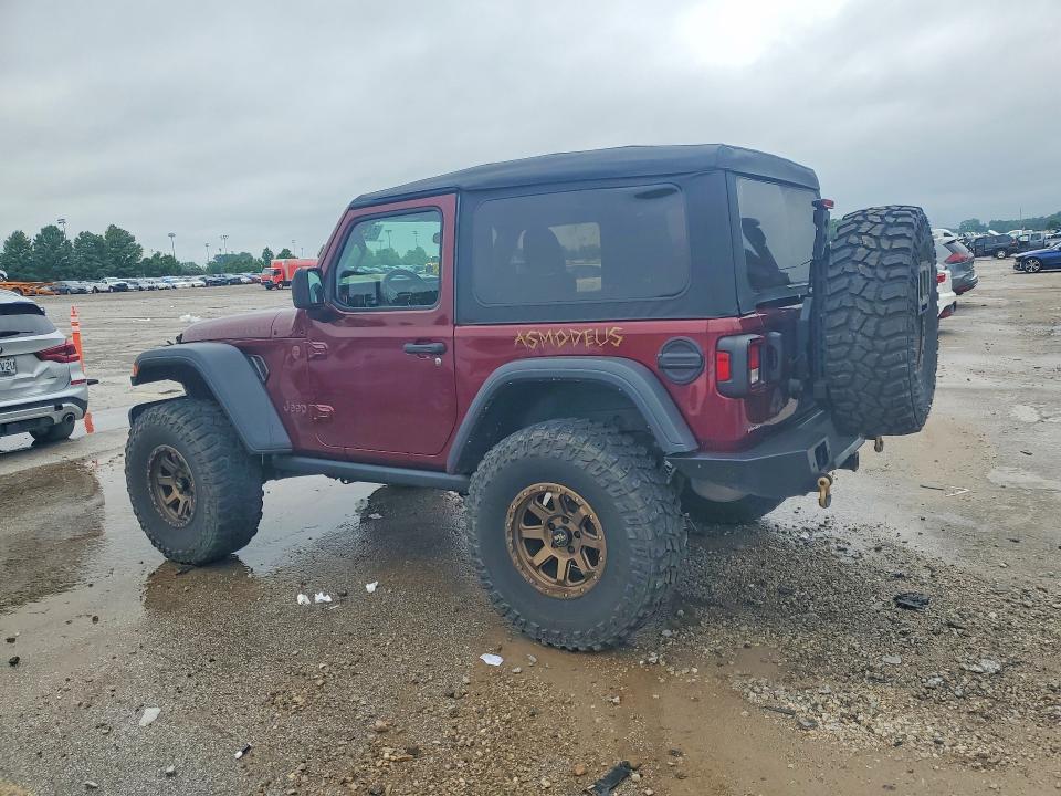 2021 Jeep Wrangler / VIN 1C4HJXCG1MW838011 COPART salvage auction — NORMAL WEAR, MO - CERTIFICATE OF TITLE, sold $19,800 on 2026-07-02 (photo 2)