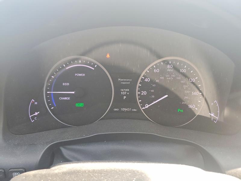 2014 Lexus ES VIN JTHBW1GG4E2066030 COPART salvage auction — MINOR DENT/SCRATCHES, NV - CERTIFICATE OF TITLE, sold $7,600 on 2026-07-14 (photo 9)