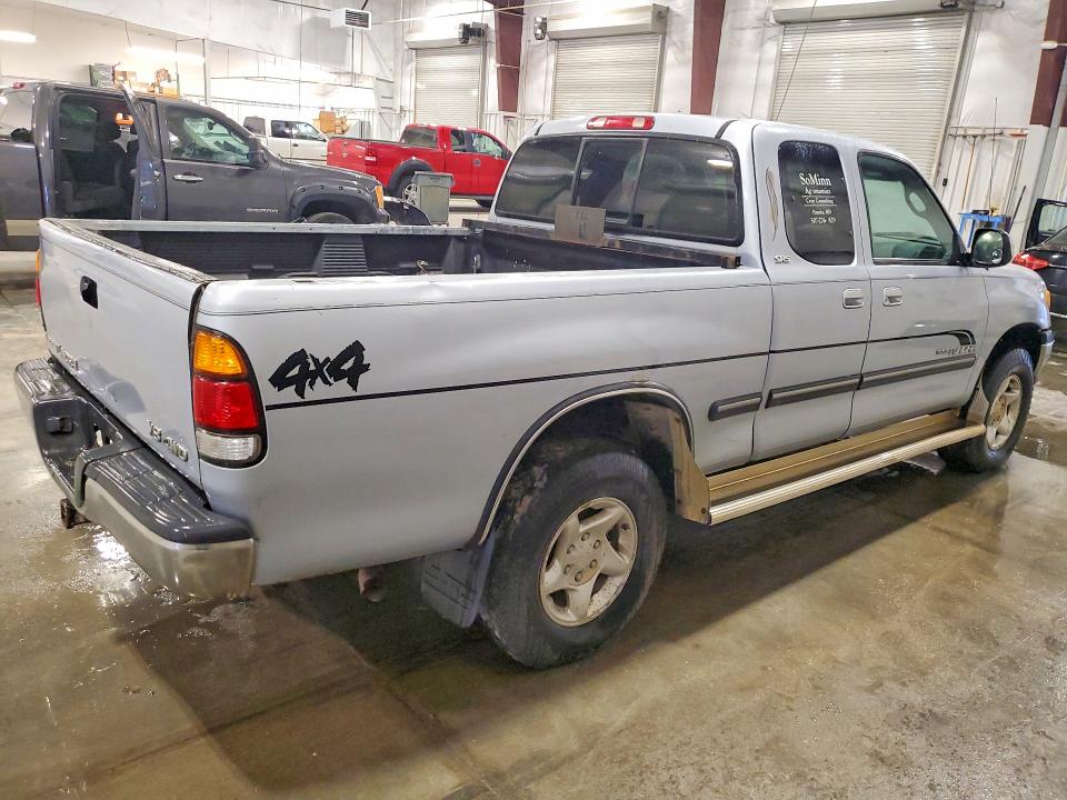 2000 Toyota Tundra VIN 5TBBT4412YS057103 COPART salvage auction — MECHANICAL, Mn - Cert Of Title-Prior Salvage, sold $625 on 2026-07-27 (photo 3)