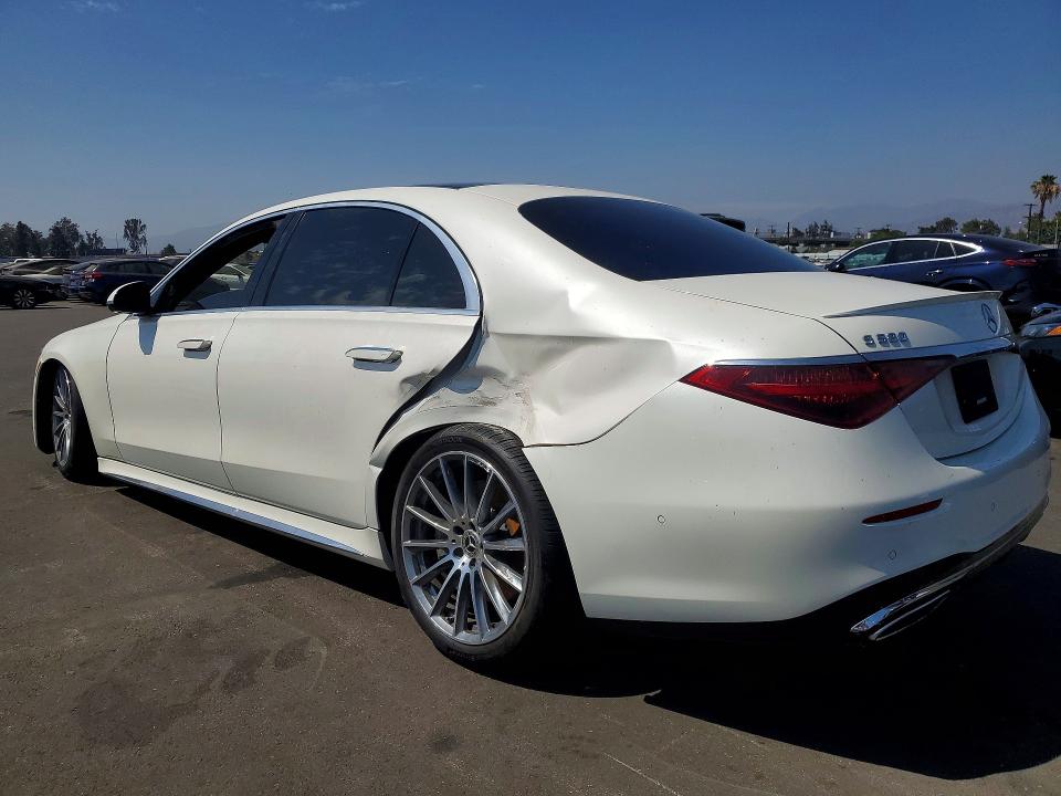 2022 Mercedes-benz VIN W1K6G7GB2NA157817 COPART salvage auction — REAR END, Ca - Salvage Certificate, sold $22,200 on 2026-07-27 (photo 2)