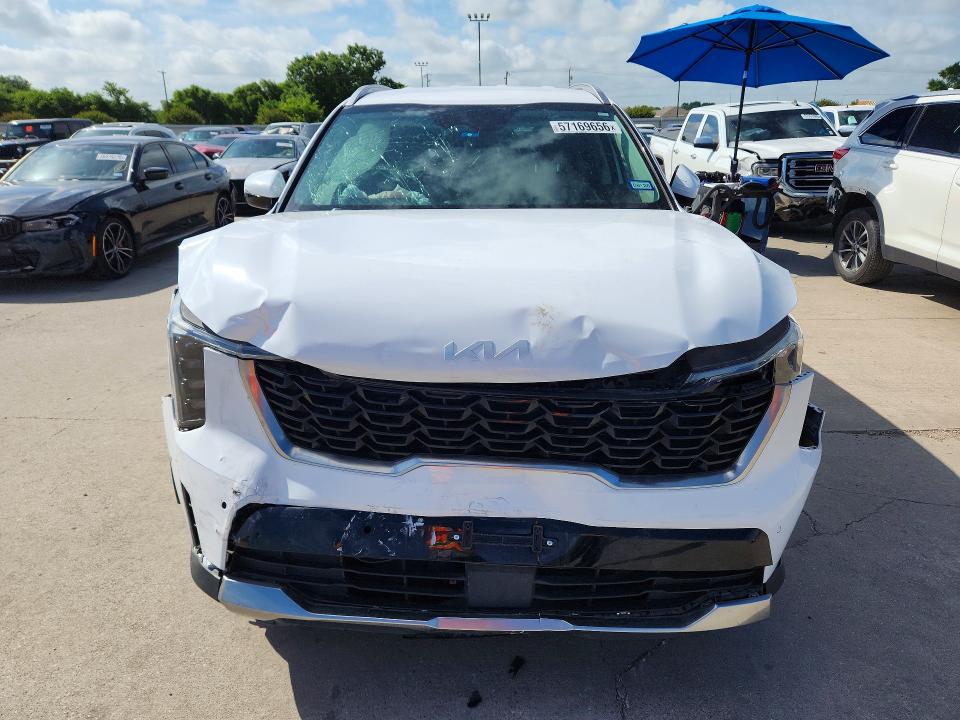 2024 Kia Sorento VIN 5XYRL4JC2RG286410 COPART salvage auction — FRONT END, TX - SALVAGE VEHICLE TITLE (P), sold $4,050 on 2026-07-23 (photo 5)