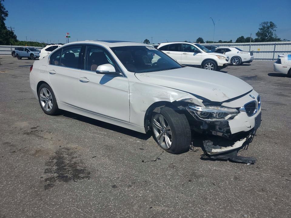 2017 BMW VIN WBA8D9C34HA004881 COPART salvage auction — FRONT END, Nc - Salvage Certificate Of Title, sold $4,450 on 2026-07-21 (photo 4)