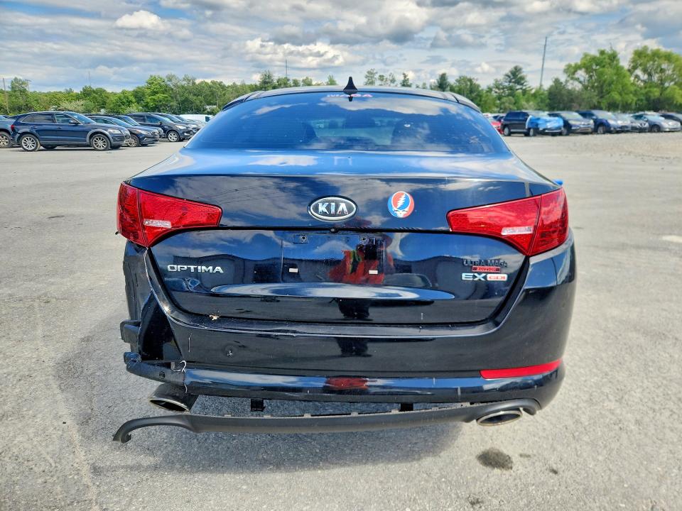 2012 Kia Optima VIN 5XXGN4A7XCG060423 COPART salvage auction — FRONT END, Ma - Cert Of Title-Reconstrctd Coll, sold $375 on 2026-07-22 (photo 6)
