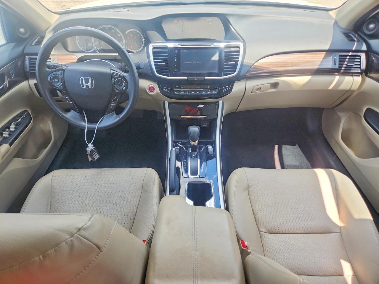 2016 Honda Accord VIN 1HGCR3F03GA031860 COPART salvage auction — Side, AL - CERT OF TITLE-SALVAGE TITLE, sold $4,250 on 2026-07-02 (photo 8)