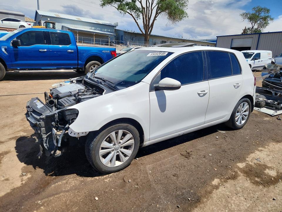 2013 Volkswagen VIN WVWDM7AJ4DW122580 COPART salvage auction — FRONT END, Nm - Cert Of Title-Salvage, sold $250 on 2026-08-10 (photo 1)