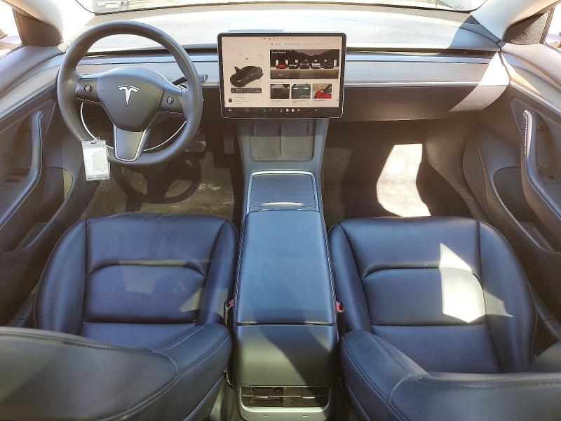 2023 Tesla Model 3 VIN 5YJ3E1EAXPF436193 COPART salvage auction — UNDERCARRIAGE, Il - Salvage Certificate, sold $6,100 on 2026-07-13 (photo 8)