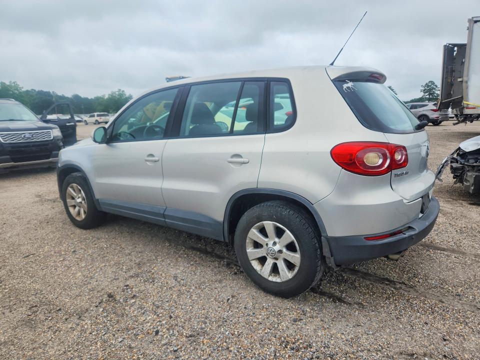 2009 Volkswagen Tiguan VIN WVGAV75N09W527156 COPART salvage auction — FRONT END, AL - CERT OF TITLE-SALVAGE TITLE, sold $225 on 2026-07-16 (photo 2)