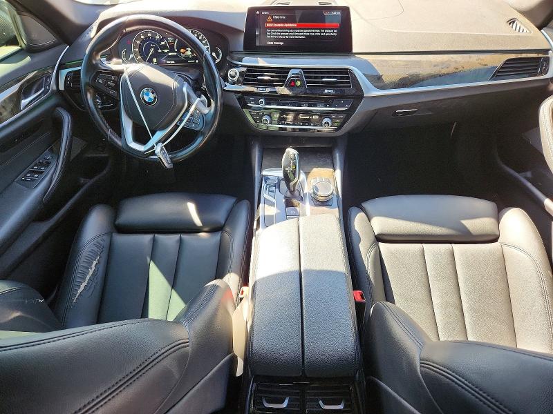 2019 BMW 5er VIN WBAJA9C52KB389869 COPART salvage auction — VANDALISM, Ca - Dis/Dlr/Exp Only Clean Title, sold $4,200 on 2026-08-03 (photo 8)