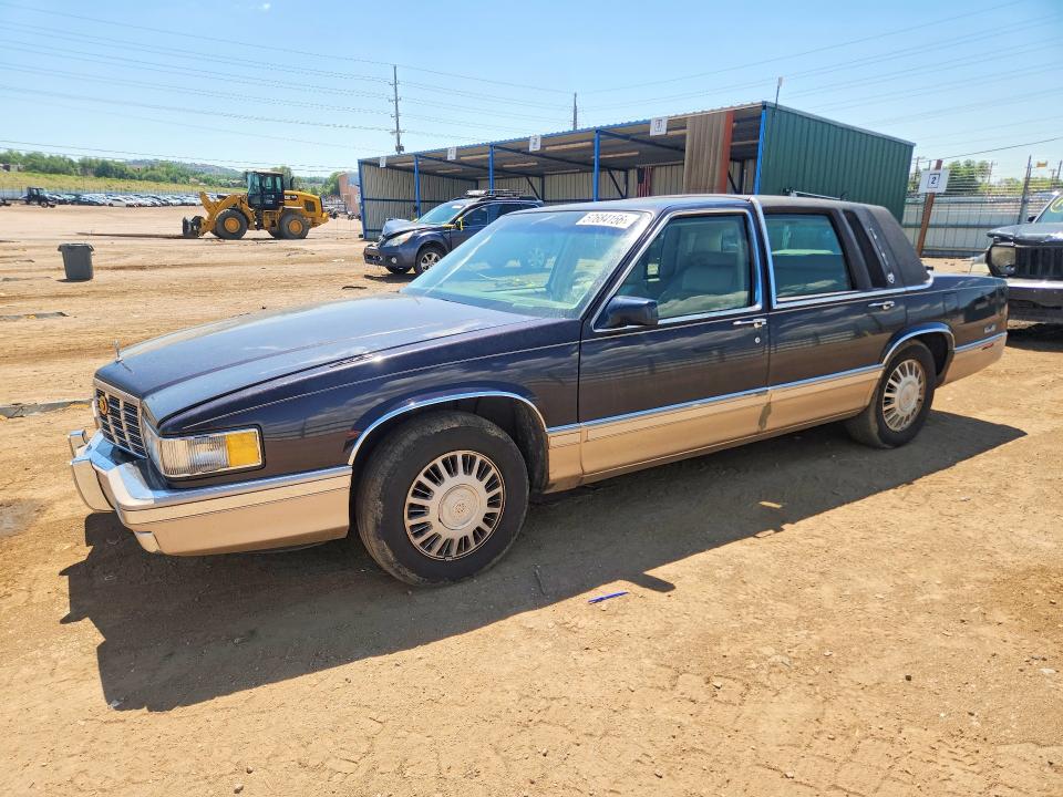 1992 Cadillac De ville VIN 1G6CD53B9N4226973 — COPART salvage auction photo