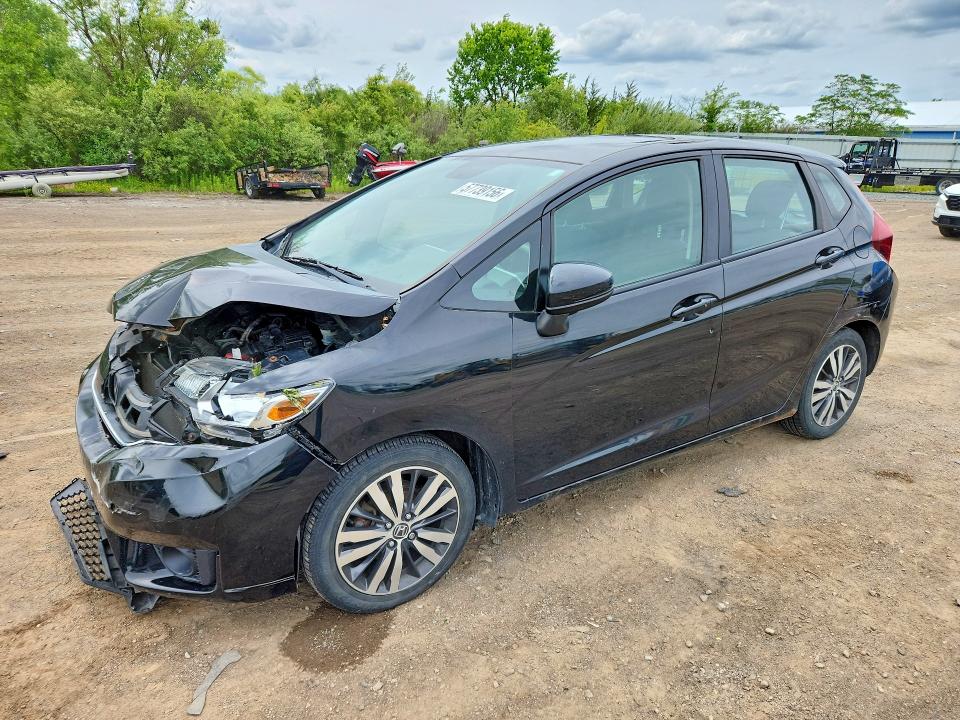 2015 Honda Fit VIN 3HGGK5H87FM706812 COPART salvage auction — FRONT END, Oh - Cert Of Title-Salvage, sold $1,450 on 2026-07-09 (photo 1)