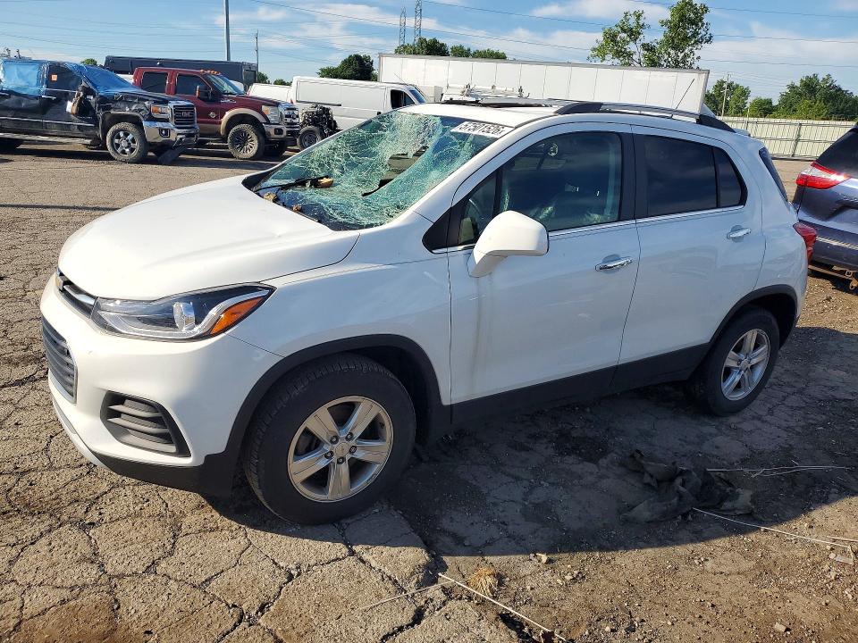 2018 Chevrolet Trax VIN KL7CJPSB4JB704335 COPART salvage auction — ROOF, MI - CERTIFICATE OF TITLE, sold $2,400 on 2026-07-10 (photo 1)