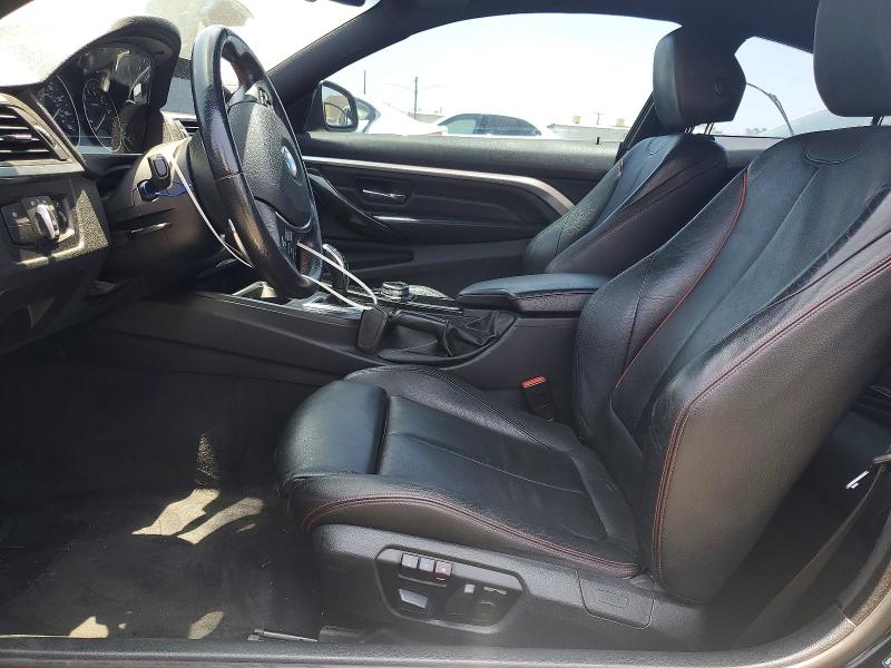 2014 BMW 4er VIN WBA3N7C55EF719065 COPART salvage auction — FRONT END, Ca - Salvage Certificate, sold $1,450 on 2026-07-02 (photo 7)