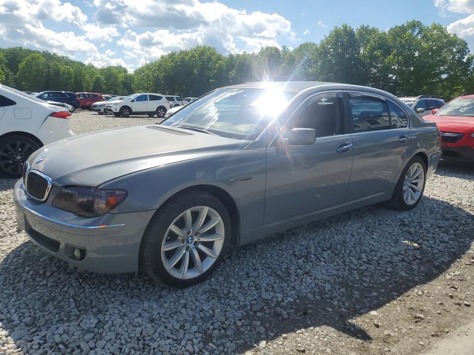 2007 BMW 7 series VIN WBAHN83557DT75151 COPART salvage auction — SIDE, Ma - Cert Of Title-Reconstrctd Coll, sold $775 on 2026-07-06 (photo 1)