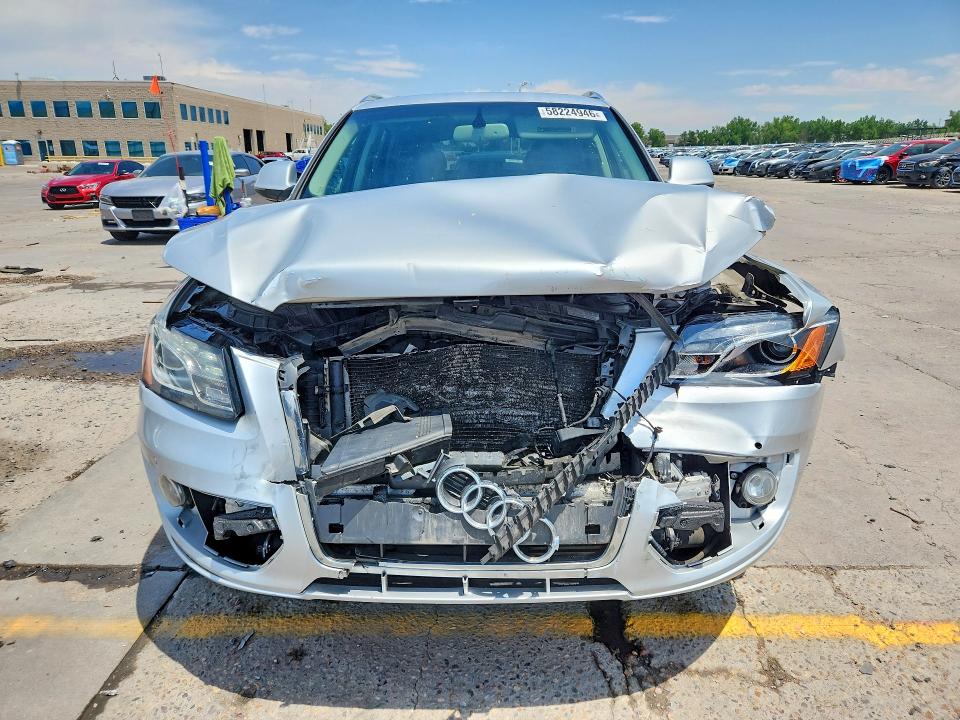 2012 Audi VIN WA1LFAFP8CA114682 COPART salvage auction — FRONT END, Co - Public - Salvage Title, sold $900 on 2026-07-27 (photo 5)