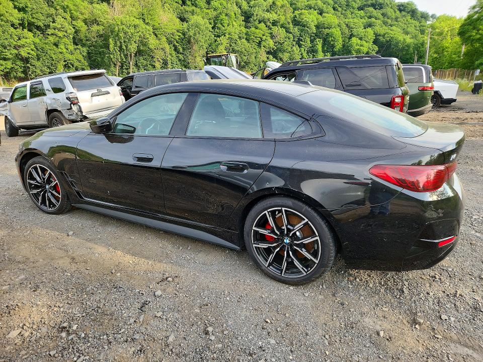 2025 BMW I4 VIN WBY33HD04SFT93383 COPART salvage auction — WATER/FLOOD, Nj - Cert Of Title-Salvage Flood, sold $17,100 on 2026-07-14 (photo 2)