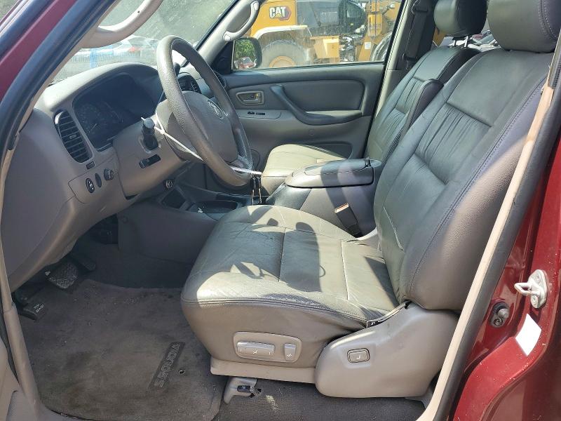 2003 Toyota Sequoia VIN 5TDZT34A33S202397 COPART salvage auction — MINOR DENT/SCRATCHES, Al - Certificate Of Title, sold $2,200 on 2026-07-07 (photo 7)