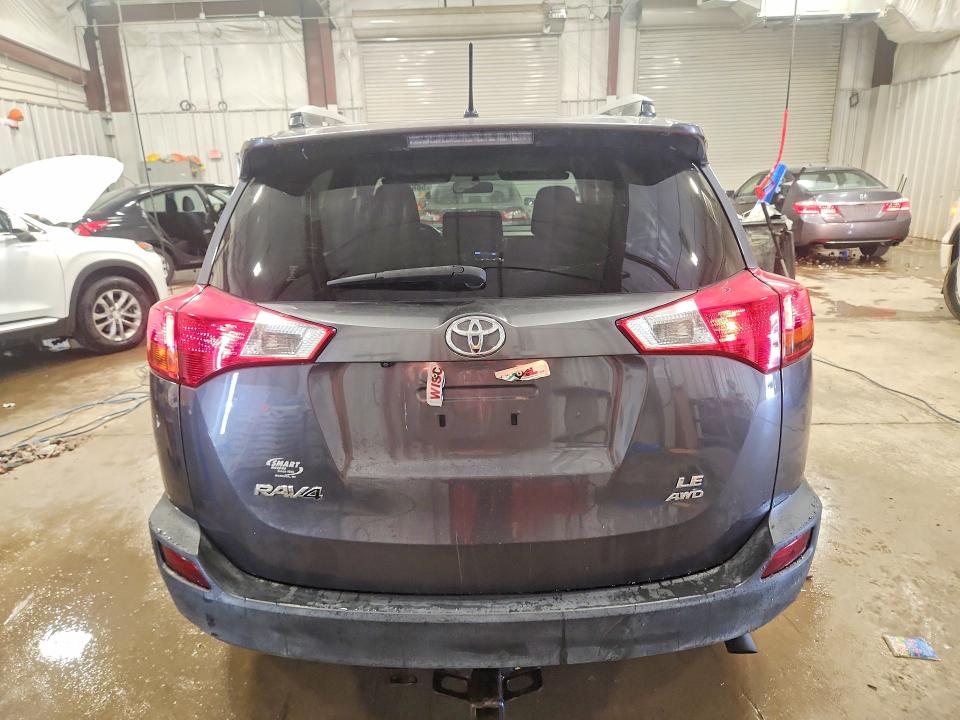 2015 Toyota Rav 4 VIN JTMBFREV2FD119802 COPART salvage auction — HAIL, Wi - Certificate Of Title, sold $3,700 on 2026-07-27 (photo 6)