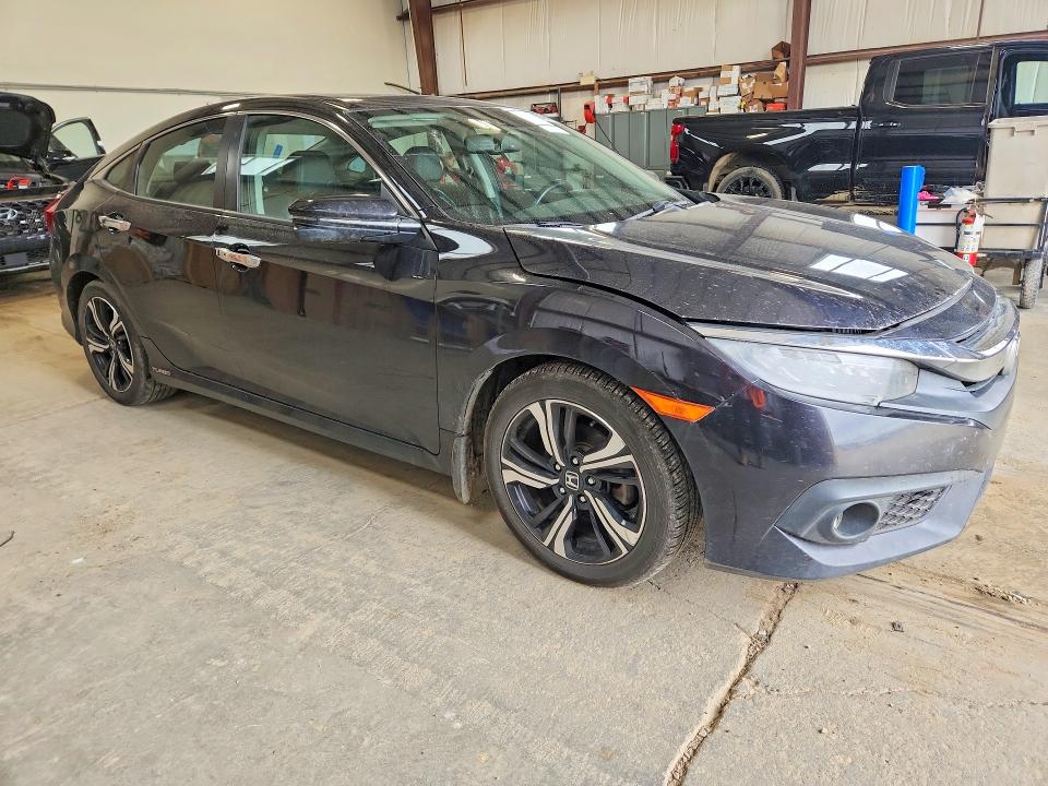2016 Honda Civic VIN 2HGFC1F9XGH107058 COPART salvage auction — MECHANICAL, Ab - Bos - Active, sold $3,100 on 2026-07-02 (photo 4)