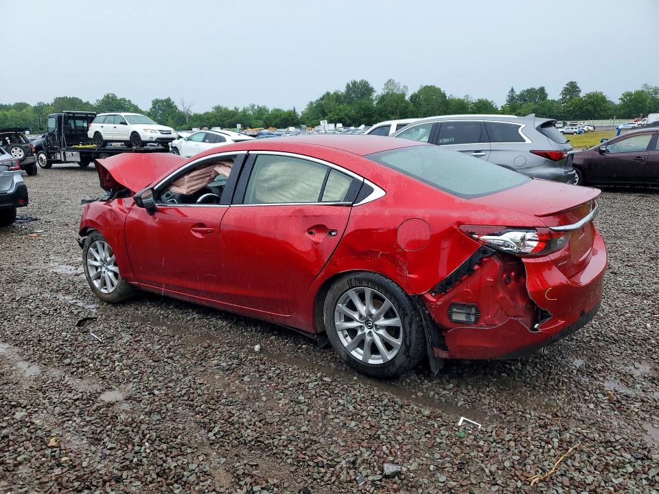 2015 Mazda 6 VIN JM1GJ1U67F1172495 COPART salvage auction — FRONT END, Ny - Mv-907A Salvage Certificate, sold $450 on 2026-07-08 (photo 2)