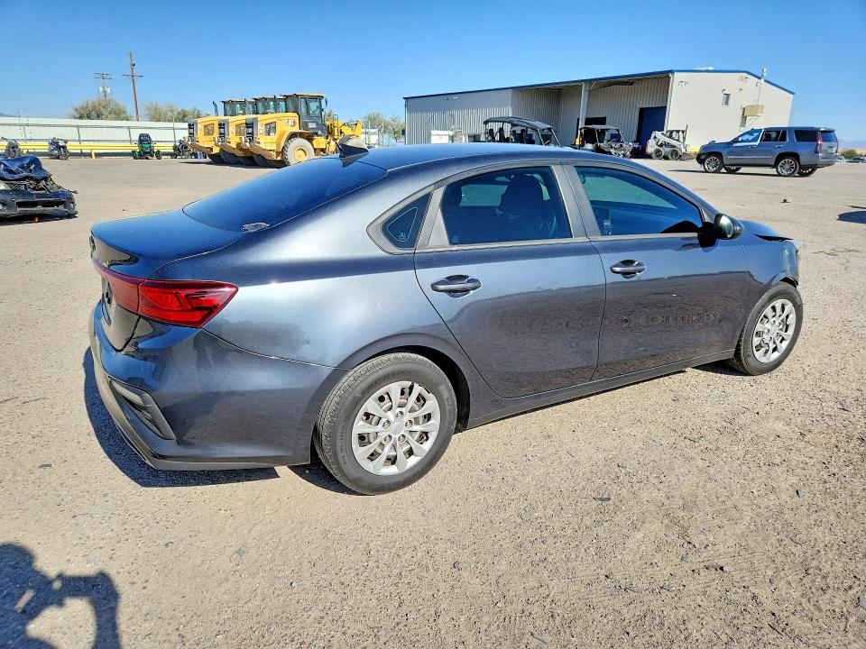 2021 Kia Forte VIN 3KPF24AD9ME380840 COPART salvage auction — FRONT END, Az - Cert Of Title - Salvage, sold $3,150 on 2026-07-10 (photo 3)
