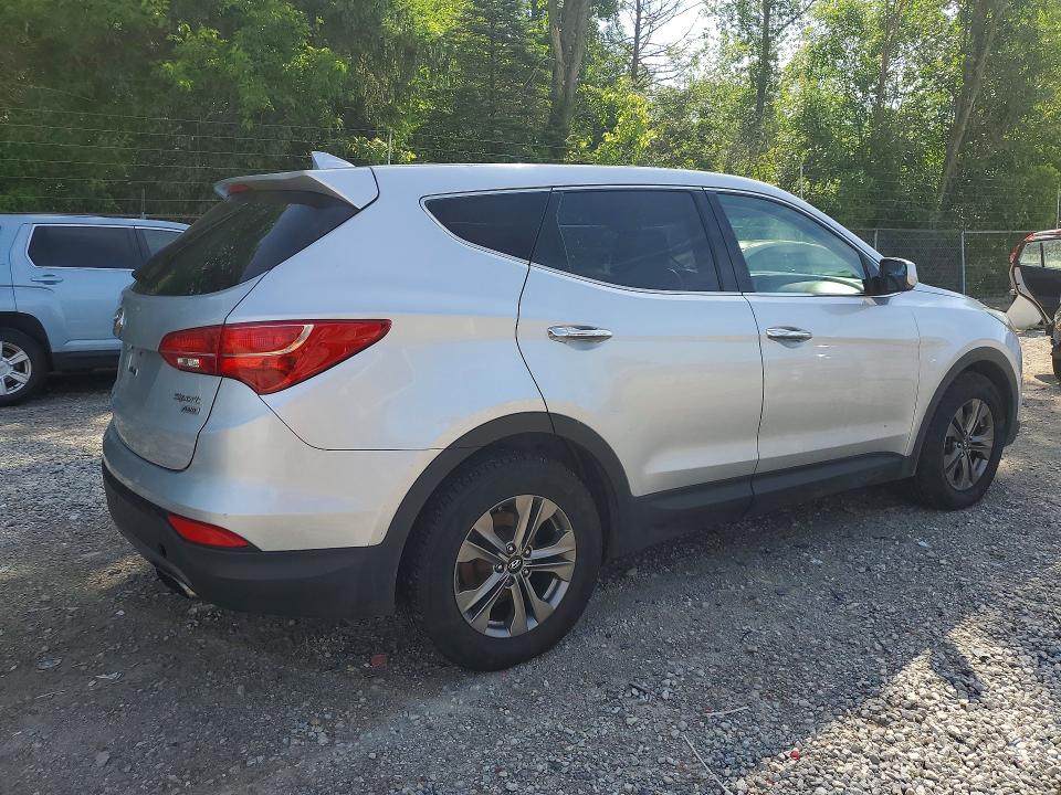 2016 Hyundai Santa fe VIN 5XYZTDLB0GG322659 COPART salvage auction — MECHANICAL, Oh - Certificate Of Title, sold $1,350 on 2026-07-25 (photo 3)