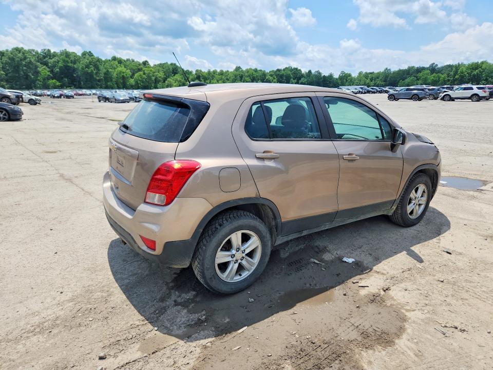 2018 Chevrolet Trax VIN 3GNCJNSB5JL208831 COPART salvage auction — FRONT END, Pa - Certificate Of Salvage, sold $950 on 2026-07-02 (photo 3)