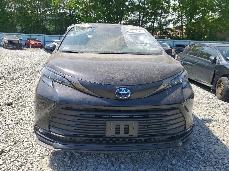 2024 Toyota Sienna VIN 5TDCSKFC9RS120281 COPART salvage auction — ROOF, Ma - Cert Of Title-Salvage, sold $27,000 on 2026-07-10 (photo 5)