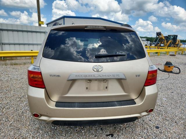 2008 Toyota Highlander VIN JTEDS41A182005780 COPART salvage auction — FRONT END, Al - Salvage History, sold $2,200 on 2026-07-22 (photo 6)