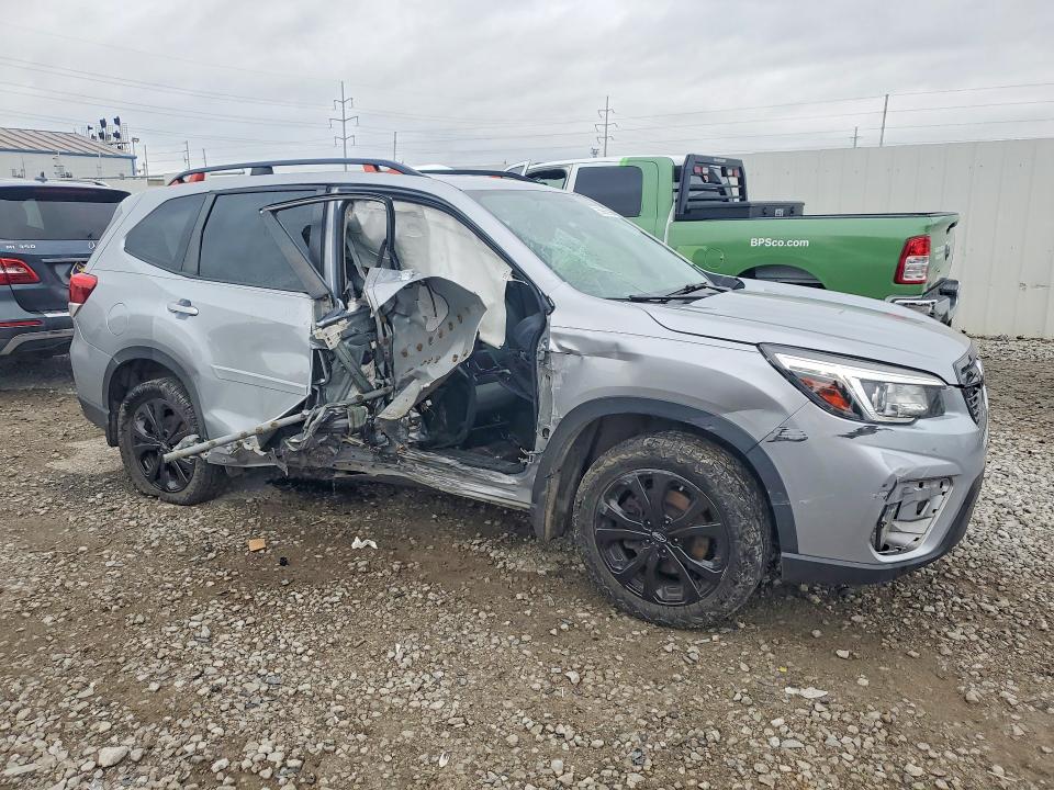 2020 Subaru VIN JF2SKAMC7LH453374 COPART salvage auction — SIDE, Oh - Cert Of Title-Salvage, sold $125 on 2026-07-24 (photo 4)