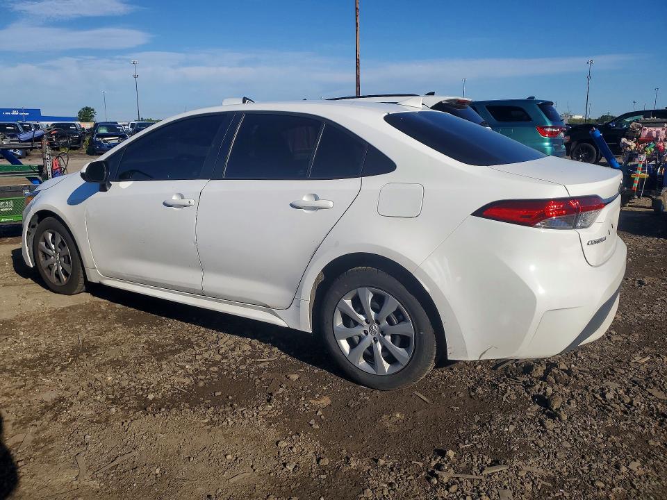 2021 Toyota VIN 5YFEPMAE7MP232979 COPART salvage auction — REAR END, Mi - Certificate Of Title, sold $5,700 on 2026-07-28 (photo 2)