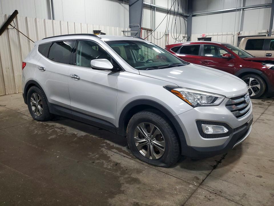 2014 Hyundai Santa fe VIN 5XYZUDLBXEG168522 COPART salvage auction — MECHANICAL, Mn - Certificate Of Title, sold $725 on 2026-07-04 (photo 4)