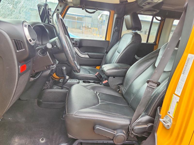 2014 Jeep Wrangler / VIN 1C4HJWFG0EL302028 COPART salvage auction — ENGINE BURN, Nm - Non-Repairable Vehicle Cert, sold $200 on 2026-07-23 (photo 7)