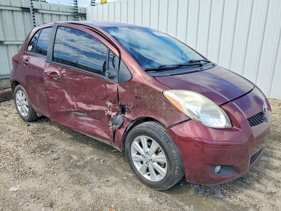2009 Toyota Yaris VIN JTDKT903495251862 COPART salvage auction — SIDE, AL - CERT OF TITLE-SALVAGE TITLE, sold $1,450 on 2026-07-23 (photo 4)