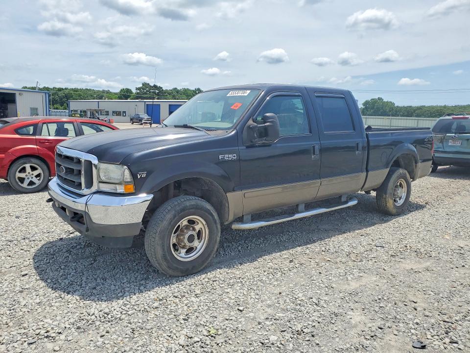 2002 Ford F-250 super duty VIN 1FTNW21L72EB45051 — COPART salvage auction photo