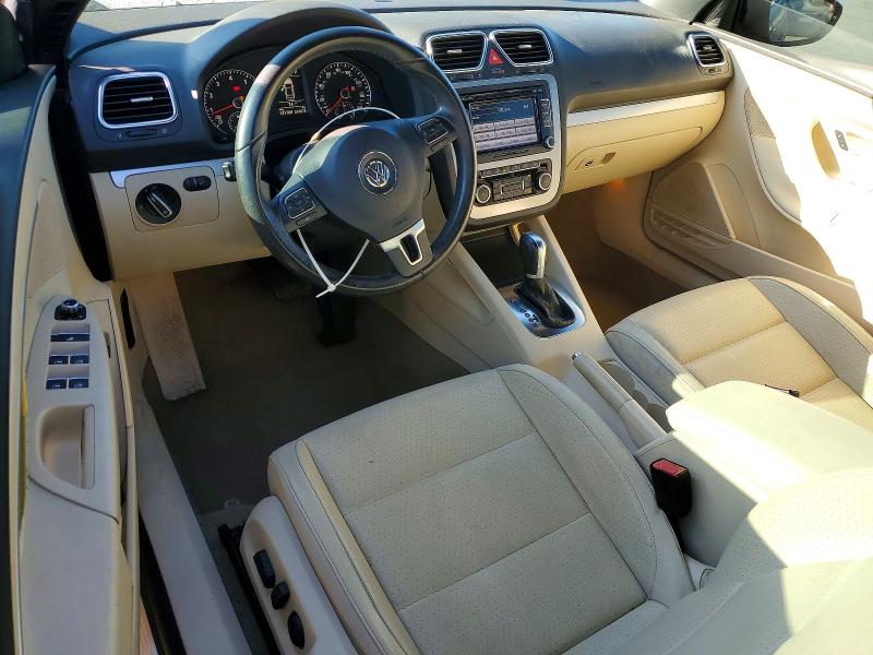 2012 Volkswagen Eos VIN WVWBW7AH7CV005384 COPART salvage auction — FRONT END, Ky - Cert Of Title-Salvage, sold $775 on 2026-07-09 (photo 8)