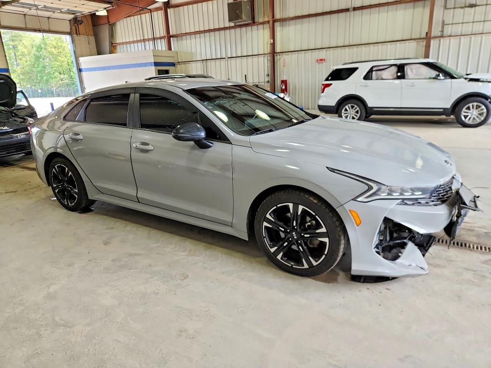 2021 Kia K5 VIN 5XXG64J24MG053728 COPART salvage auction — FRONT END, VA - CERT OF TITLE - SALVAGE, sold $4,450 on 2026-07-31 (photo 4)
