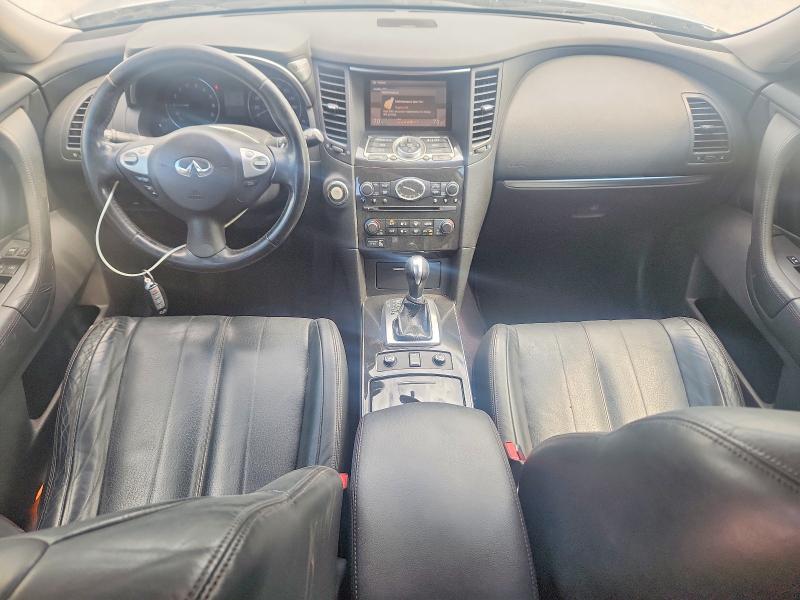 2014 Infiniti Qx70 VIN JN8CS1MU3EM451082 COPART salvage auction — FRONT END, Fl - Cert Of Title Slvg Rebuildable, sold $1,100 on 2026-07-07 (photo 8)