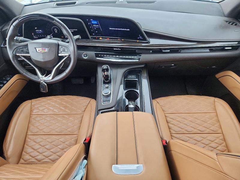 2023 Cadillac Escalade VIN 1GYS3FKLXPR495589 COPART salvage auction — REAR END, Id - Salvage Certificate Of Title, sold $20,700 on 2026-07-02 (photo 8)