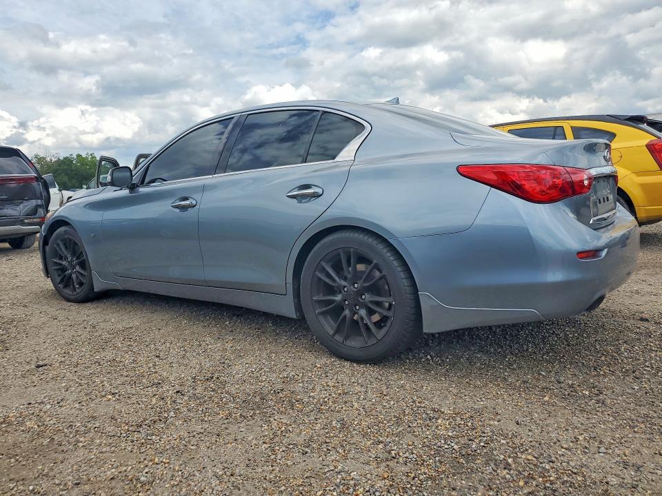 2015 Infiniti Q50 VIN JN1BV7AP2FM346831 COPART salvage auction — FRONT END, Fl - Certificate Of Title, sold $1,750 on 2026-08-01 (photo 2)