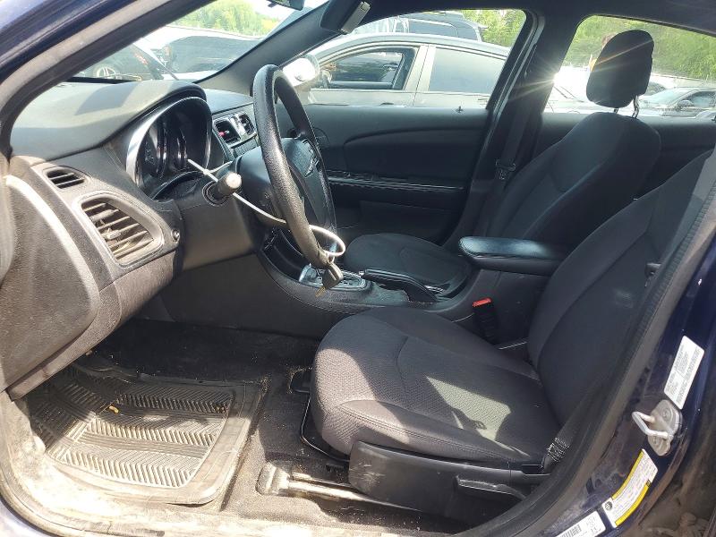2014 Chrysler 200 VIN 1C3CCBAB5EN111853 COPART salvage auction — FRONT END, ON - PERMIT NO BRAND - UNFIT, sold $225 on 2026-07-16 (photo 7)