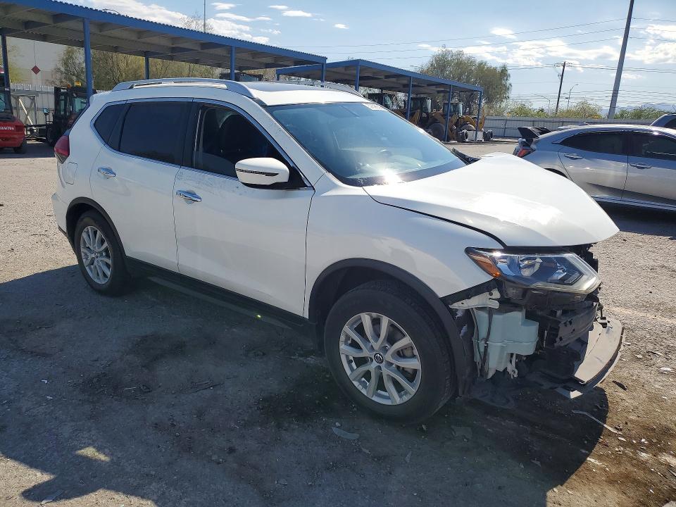 2017 Nissan Rogue VIN JN8AT2MT9HW152223 COPART salvage auction — FRONT END, Nv - Salvage Title, sold $1,250 on 2026-07-14 (photo 4)