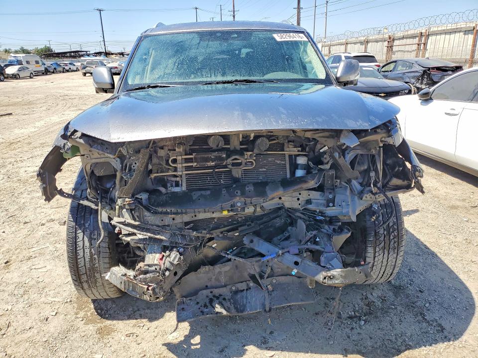 2020 Infiniti VIN JN8AZ2NFXL9701846 COPART salvage auction — FRONT END, CA - DIS/DLR/EXP ONLY CLEAN TITLE, sold $4,500 on 2026-07-29 (photo 5)