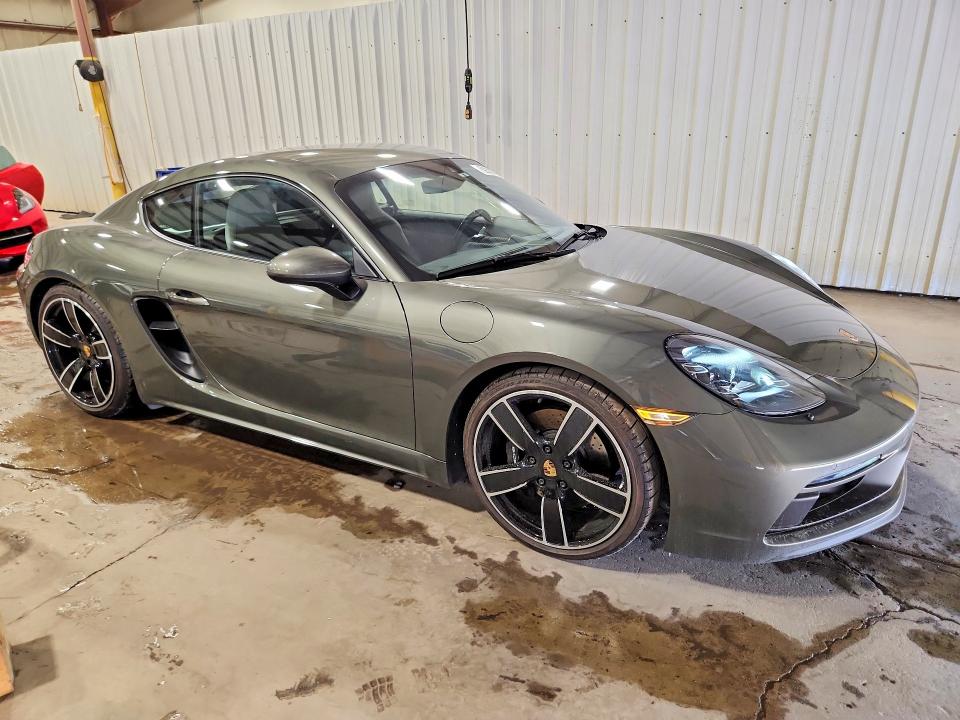 2021 Porsche Cayman VIN WP0AD2A87MS281720 COPART salvage auction — UNDERCARRIAGE, Co - Public - Salvage Title, sold $27,000 on 2026-07-31 (photo 4)