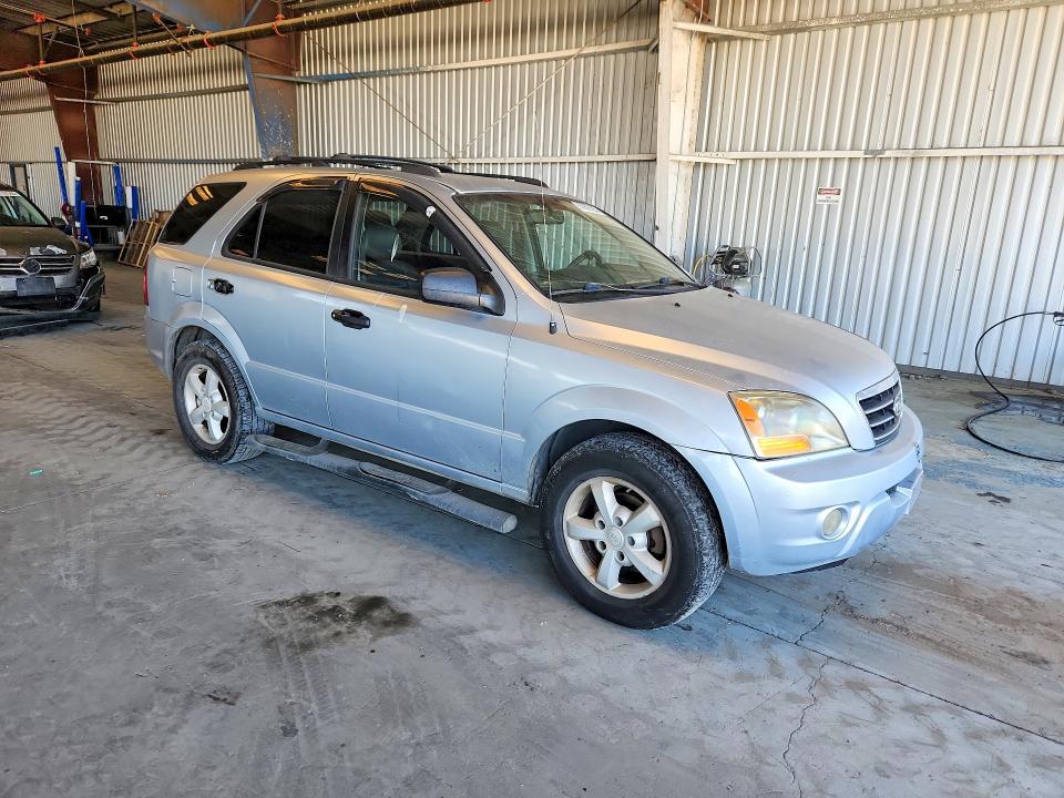 2007 Kia Sorento VIN KNDJC736475671530 COPART salvage auction — REAR END, Ca - Salvage Certificate, sold $175 on 2026-07-16 (photo 4)