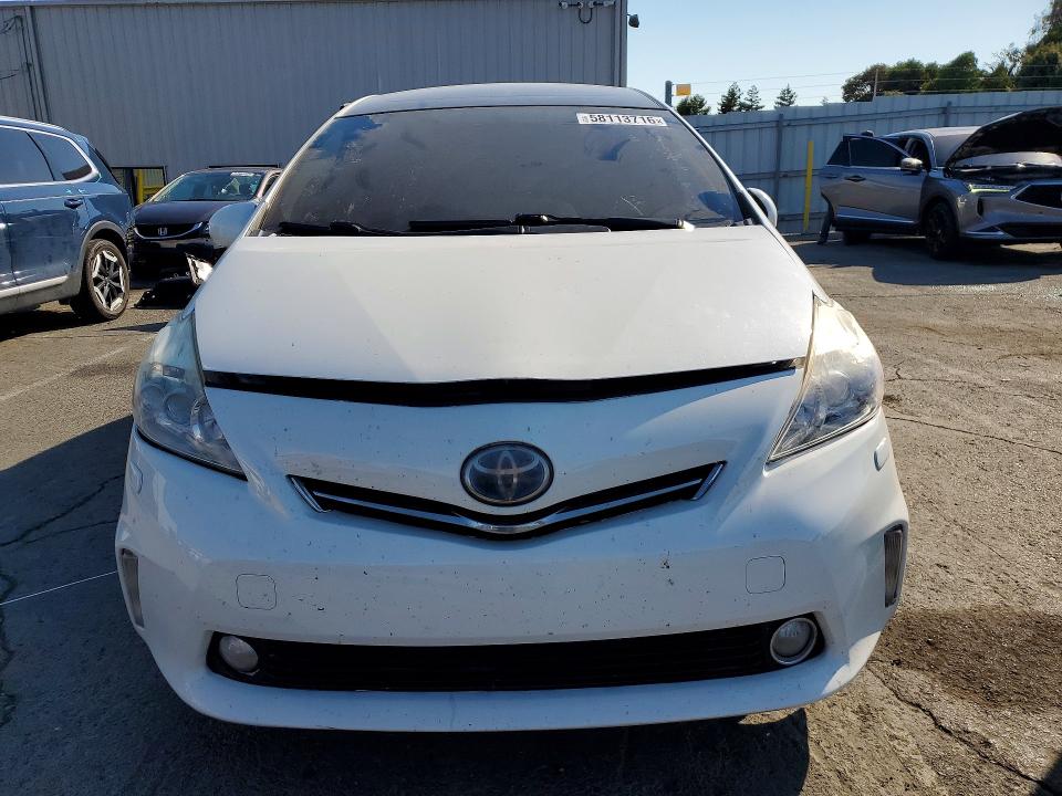 2013 Toyota Prius VIN JTDZN3EU9D3195512 COPART salvage auction — SIDE, Ca - Salvage Certificate, sold $1,900 on 2026-07-24 (photo 5)