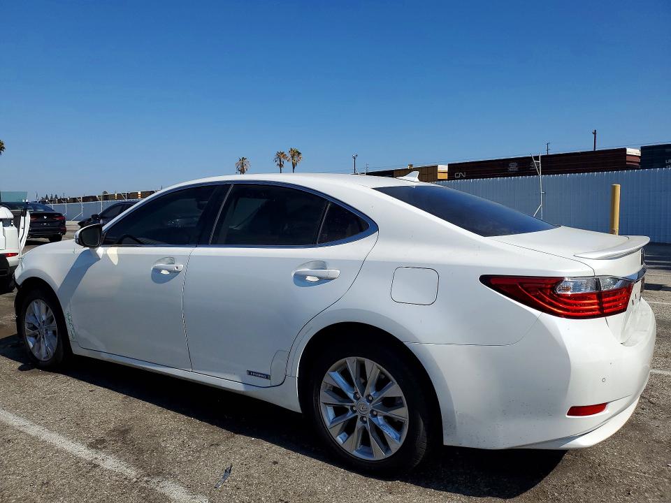 2013 Lexus ES VIN JTHBW1GG5D2016798 COPART salvage auction — FRONT END, Ca - Salvage Certificate, sold $4,950 on 2026-07-31 (photo 2)